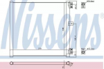 Радиатор кондиционера NISSENS 42136