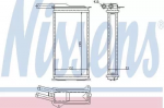 Радиатор отопителя печки NISSENS 108288