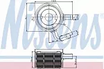 Масляный радиатор NISSENS 180239