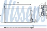 Радиатор кондиционера NISSENS 109477