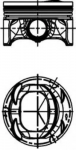 Поршень двигателя KOLBENSCHMIDT 59589