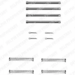 Ремкомплект тормозных колодок DELPHI