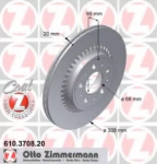 Тормозной диск ZIMMERMANN