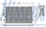 Радиатор кондиционера NISSENS 41475
