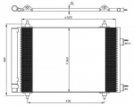 Радиатор кондиционера NRF 84769