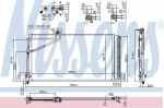 Радиатор кондиционера NISSENS 149273