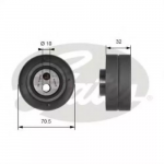 Натяжной ролик ГРМ GATES 90094