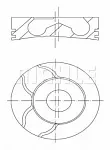 Поршень двигателя MAHLE\KNECHT 145950