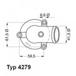 Термостат WAHLER 151658