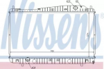 Радиатор охлаждения двигателя NISSENS 80065