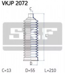 Пыльник рулевой рейки (тяги) SKF 102818