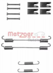 Ремкомплект тормозных колодок METZGER