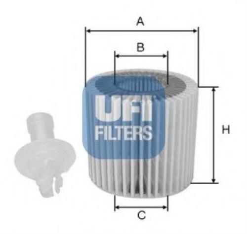Масляный фильтр UFI