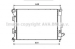 Радиатор охлаждения двигателя AVA 120629