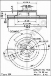 Тормозной диск BREMBO