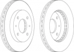Тормозной диск FERODO