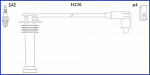 Провода зажигания высоковольтные HITACHI-HUCO 106415