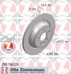 Тормозной диск ZIMMERMANN
