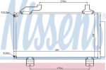 Радиатор кондиционера NISSENS 31894