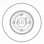 Тормозной диск A.B.S.