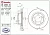Тормозной диск BREMBO