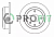 Тормозной диск PROFIT