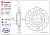 Тормозной диск BREMBO