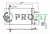 Радиатор кондиционера PROFIT 43645